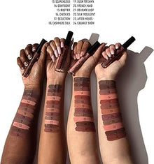 NYX Professional Makeup Lip Lingerie Liquid Lipstick in 14 Confident with rich pigment and comfortable all-day wear.