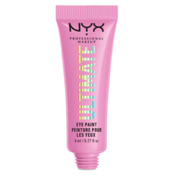 Close-up of NYX Eye Paint Ultimate in 02 Coming Out Fierce highlighting its creamy texture and vibrant color payoff for smooth, blendable eye makeup looks.