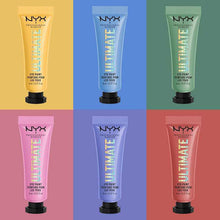 Close-up of NYX Eye Paint Ultimate in 02 Coming Out Fierce highlighting its creamy texture and vibrant color payoff for smooth, blendable eye makeup looks.