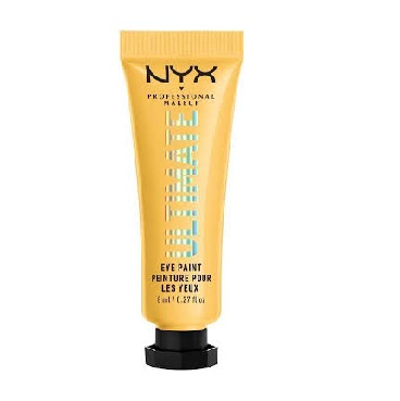 NYX Eye Paint Ultimate in 06 Sun Gaze featuring a highly pigmented cream eyeshadow in a squeeze tube with a smooth, blendable texture for even application.