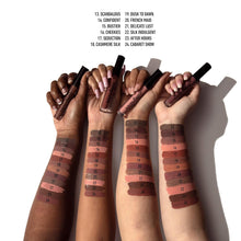 NYX Professional Makeup Lip Lingerie Liquid Lipstick 13 Scandalous featuring a long-lasting velvety matte finish.