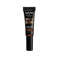 NYX Professional Makeup Born To Glow Concealer in 22 Deep featuring a lightweight liquid formula in a squeeze tube designed for smooth, buildable coverage.