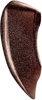 NYX Professional Makeup Chromatic Lip Gloss in shade 11 Dark Dimension applied to the lips, highlighting its deep plum tone, multidimensional shimmer, and high-shine glossy finish.
