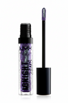 NYX Professional Makeup Chromatic Lip Gloss shade 07 Cosmic Rain delivering shimmering color with a smooth, non-sticky glossy finish.