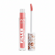 NYX Professional Makeup Filler Instinct Plumping Lip Polish in shade 03 Sparkling Please with a plumping formula and a high-shine glossy finish.