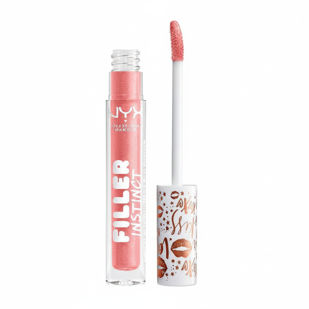 NYX Professional Makeup Filler Instinct Plumping Lip Polish in shade 03 Sparkling Please with a plumping formula and a high-shine glossy finish.