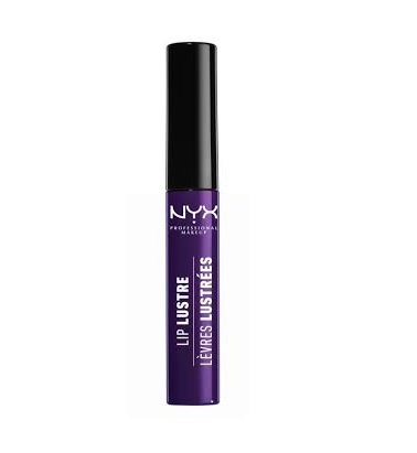NYX Professional Makeup Glossy Lip Tint in shade 11 Dark Magic displayed in its tube, featuring a glossy lip tint with a lightweight, comfortable formula.