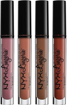 Close-up of the NYX Professional Makeup Lingerie Liquid Lipstick 17 Seduction applicator, designed for smooth, precise application and even color distribution.