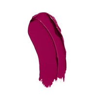 NYX Professional Makeup Shout Loud Satin Lipstick in shade 20 Dirty Talk shown opened, highlighting the lipstick bullet and its smooth satin finish.