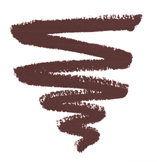 NYX Professional Makeup Suede Matte Lip Liner in shade 27 Copenhagen shown with the pencil tip exposed, highlighting its creamy formula and precise application.