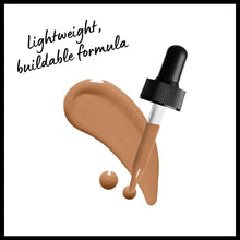 Close-up of NYX Professional Makeup Total Control Drop Foundation in shade 13 Golden showcasing the precision dropper and smooth liquid foundation texture.