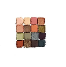 NYX Professional Makeup Ultimate Shadow Palette Ultimate Utopia with swatches highlighting its smooth powder texture, blendable formula, and varied color selection.