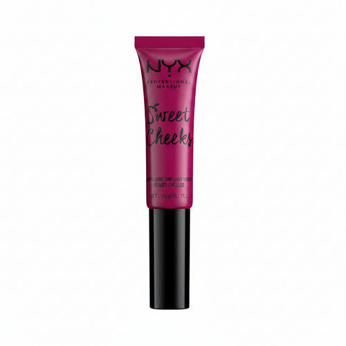 NYX Sweet Cheeks Soft Cheek Tint in 05 Showgirl featuring a lightweight liquid blush with a blendable formula for a fresh, natural-looking flush.