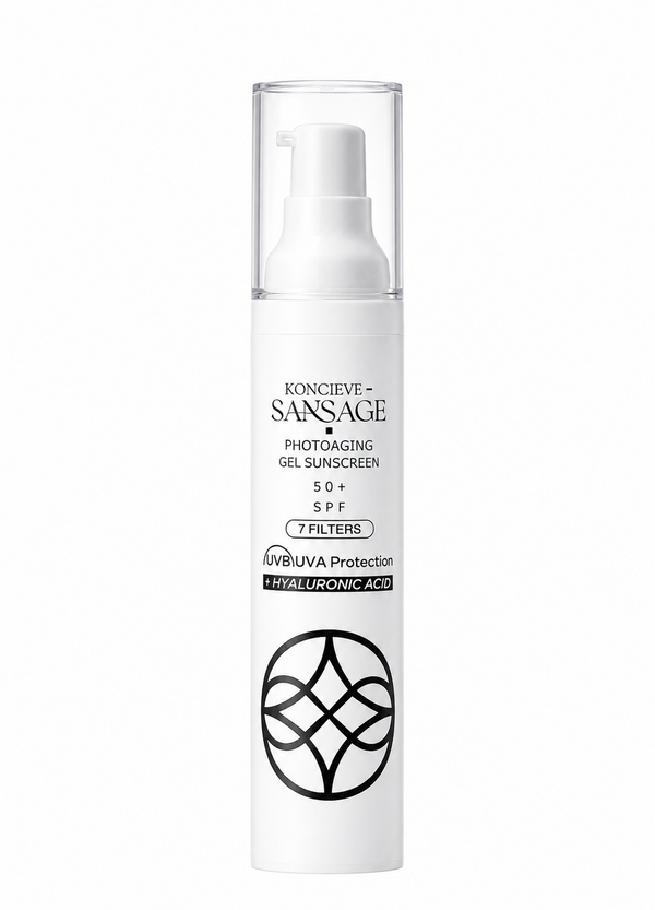 SansageLab Photoaging Gel Sunscreen SPF 50+ 50ml for daily sun protection