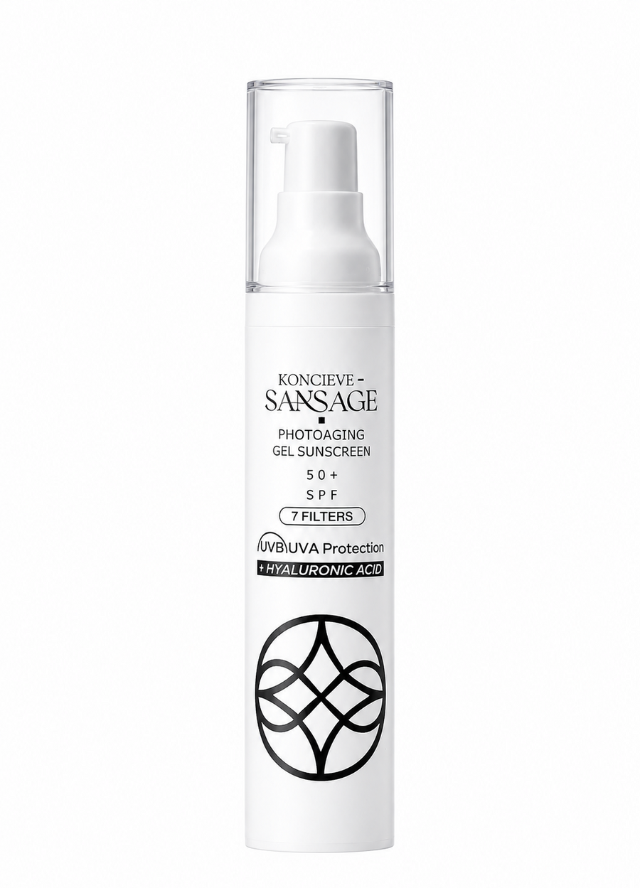 SansageLab Photoaging Gel Sunscreen SPF 50+ 50ml for daily sun protection