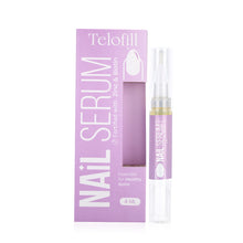 Telofill Nail Serum 4ml displayed with its packaging and key nail care product details clearly visible.